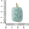 Natural Amazonite Faceted Pendants G-B186-01G-09-3