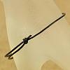Cowhide Leather Cord Bracelet Making AJEW-JB00023-01-2