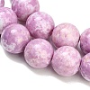 Baking Paint Glass Beads Strands GL-CBA8F4B-02F-2