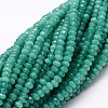 Dyed Natural Malaysia Jade Rondelle Beads Strands G-E316-2x4mm-29-2