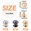 18 Sets 3 Colors Iron Screws FIND-TA0006-28B-4