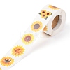 Sunflower Theme Paper Stickers DIY-L051-001-3