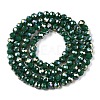Electroplate Glass Beads Strands LS-EGLA-A044-P4mm-B09-3
