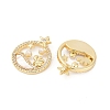 Brass Micro Pave Cubic Zirconia Pendants KK-U058-31G-2