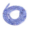 Natural Tanzanite Beads Strands G-R475-033-2