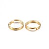 304 Stainless Steel Open Jump Rings STAS-O098-01G-03-2