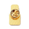 Golden Alloy Brooches JEWB-K020-01B-G-2