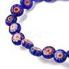Handmade Millefiori Lampwork Beads Strands LAMP-G164-11A-3