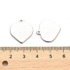 Non-Tarnish Stainless Steel Pendants STAS-L276-01P-05-3