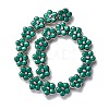 Handmade Porcelain Flower Beads Strands PORC-F003-01I-3