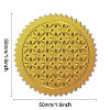 Self Adhesive Gold Foil Embossed Stickers DIY-WH0211-360-2