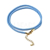 Nylon Milan Cord Necklace Making MAK-M028-01G-14-2