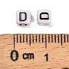 Opaque Acrylic Beads OACR-S076-01D-3