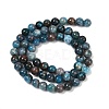 Round Natural Apatite Beads Strands G-K068-02-6mm-01-2
