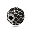 Engraved 304 Stainless Steel Beads STAS-H263-17AS-10-2