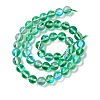 Synthetic Moonstone Beads Strands G-E573-02B-23-3