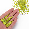 12/0 Two Tone Opaque Glass Seed Beads SEED-T006-01A-A02-6