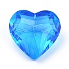 K9 Glass Rhinestone Pendants GLAA-Q087-05-2