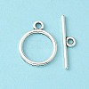Tibetan Style Toggle Clasps TIBEP-A12208-S-LF-1
