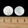 Carved Natural White Shell Cabochons SSHEL-N038-06B-11-3