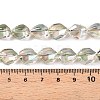 Electroplate Glass Beads Strands EGLA-T021-10C-4