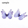 Polyester Fabric Wings Crafts Decoration X-FIND-S322-010A-04-3