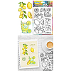 PVC Plastic Clear Stamps DIY-WH0631-0722-9