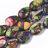 Synthetic Imperial Jasper Beads Strands G-S366-021-1