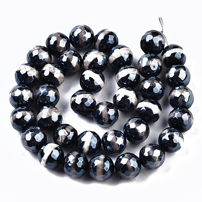Tibetan Style dZi Beads G-S359-257A-1