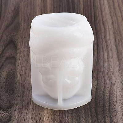 Skull DIY Silicone Candle Molds SIL-F014-02C-1
