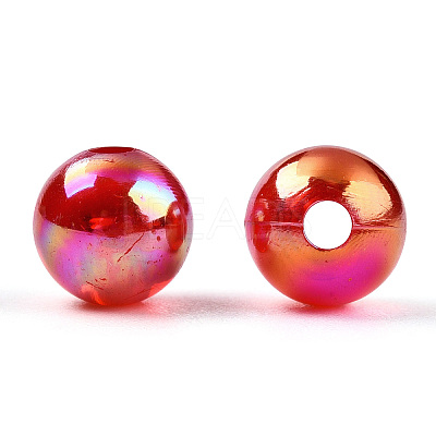 Transparent Acrylic Beads MACR-T046-01E-15-1