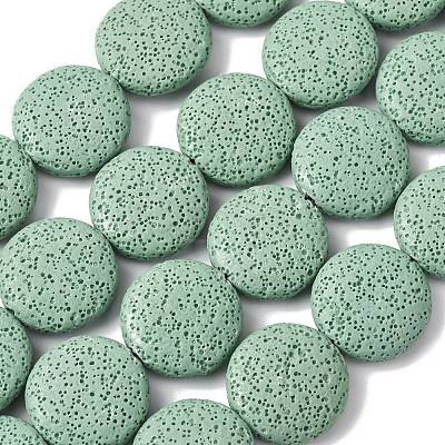 Natural Lava Rock Beads Strands G-I034-13-1