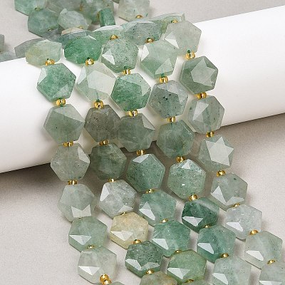 Natural Green Aventurine Beads Strands G-G144-A04-01B-1