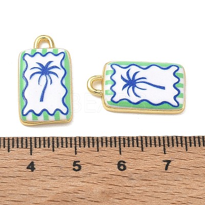 Printed Brass Pendants KK-CBAF9BC-16G-05-1