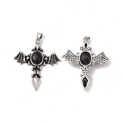 Natural Hypersthene Pendants KK-A173-05AS-06-1