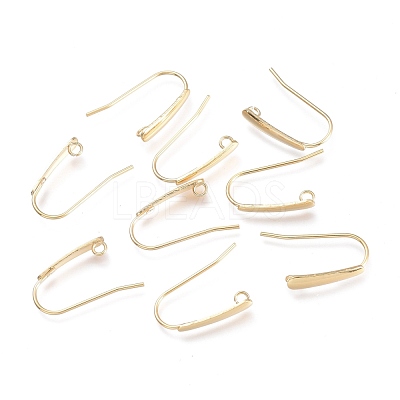 304 Stainless Steel Earring Hooks X-STAS-K211-02G-1