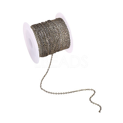 Brass Coated Iron Cable Chains CH-CJ0001-02AB-1