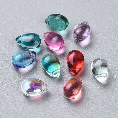 Transparent Glass Beads X-GGLA-M004-05A-1