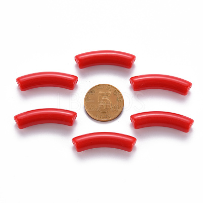 Opaque Acrylic Beads X-MACR-S372-002B-S010-1