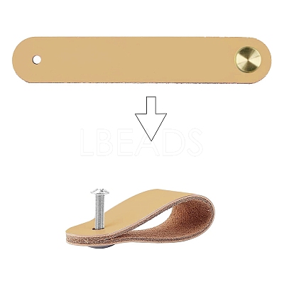 Leather Handle DIY-WH0182-20F-1