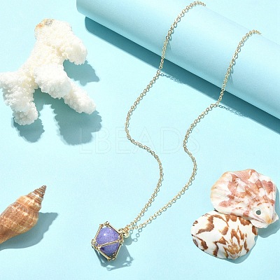 304 Stainless Steel Braided Macrame Pouch Empty Stone Holder for Pendant Necklace Making NJEW-TA00079-02-1