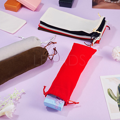 10Pcs Velvet Drawstring Pouches TP-TA0001-06B-1