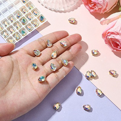 Preciosa&reg MAXIMA Crystal Sew-On Cups X-PRC-SD10-00030-200-G-1