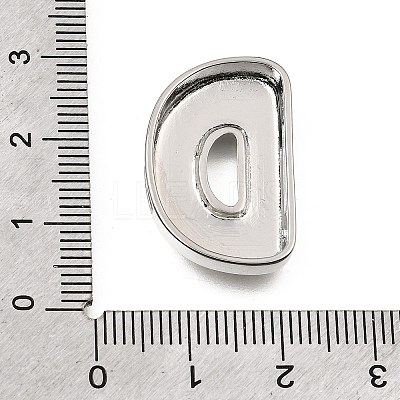 Brass Slide Charms KK-Z163-01P-D-1