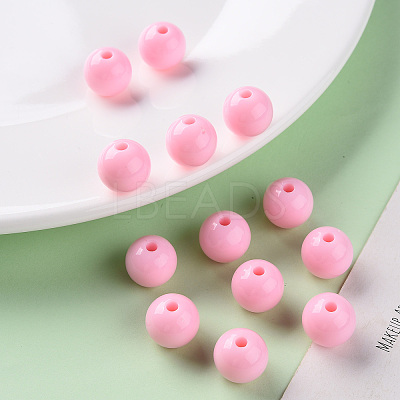 Opaque Acrylic Beads LS-X-MACR-S370-C12mm-A01-1