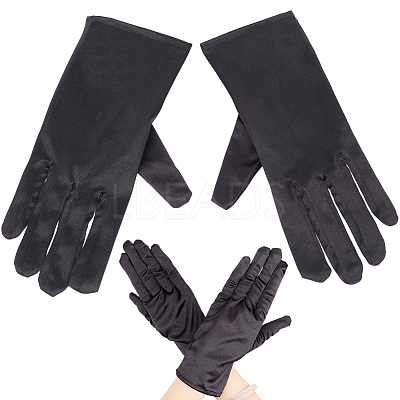 Satin Gloves AJEW-CY0002-52A-1
