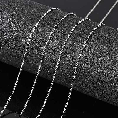 Tarnish Resistant 304 Stainless Steel Cable Chains CHS-Q001-09-100m-1