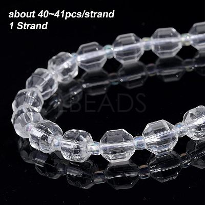 1 Strand Synthetic Quartz Beads Strands G-OC0002-94-1