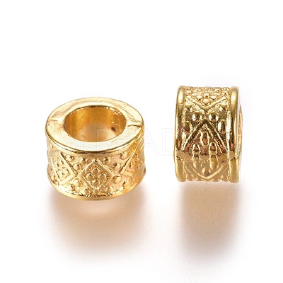 Tibetan Style Alloy European Beads X-LF8485Y-G-1