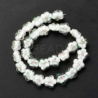 Handmade Lampwork Beads Strands LAMP-D015-08K-1